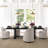 Upholstered Fully Assembled Swivel Dining Chair-535030084