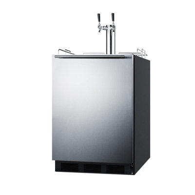 Summit Appliance 24 Inches Wide ADA Built-In Beer & Wine Kegerator