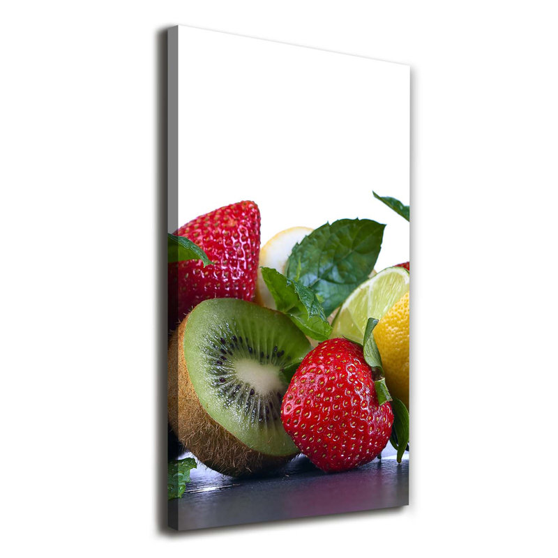 Fruits - Wrapped Canvas Print
