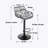 Alteriq Swivel Upholstered Adjustable Height Counter Stool-750624346