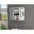 Valdez Medicine Cabinet With Six Shelves, Mirror Cabinet-1351051669