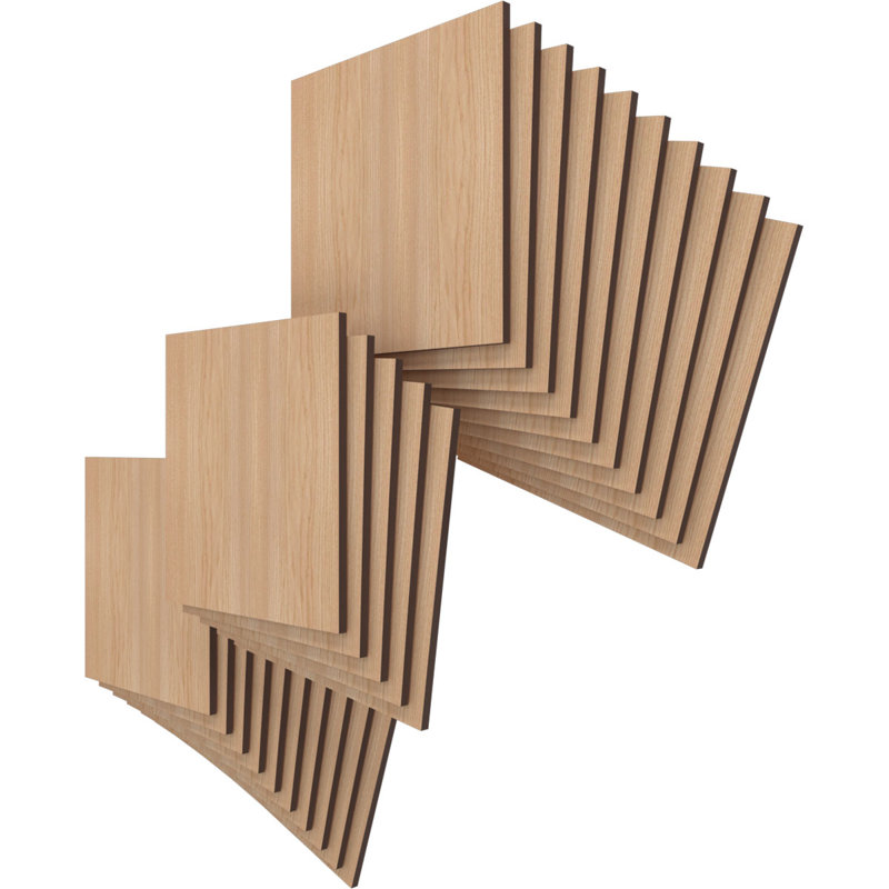 Planches en bois, H 7,75 po x l 7,75 po x P 0,25 po, Noyer blanc