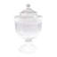 Greek Key Handmade Glass Jar