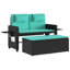 Banc de patio inclinable avec coussins vidaXL-99049278