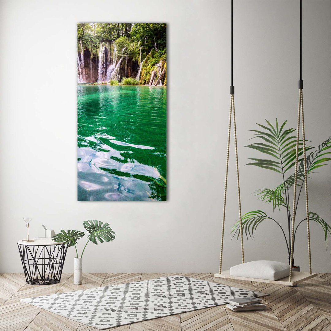Plitvice Lakes - Wrapped Canvas Print