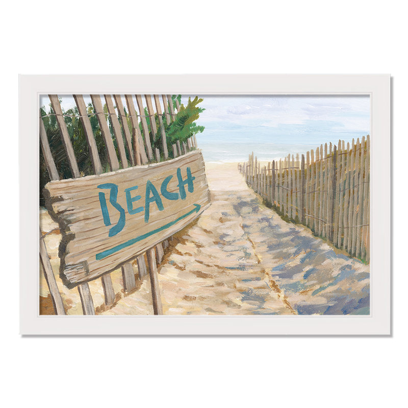 «Beach This Way» - reproduction d'un seul cadre photo