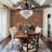 Boynton 52" Black Ceiling Fan with Light Kit and Reversible with Dimmable