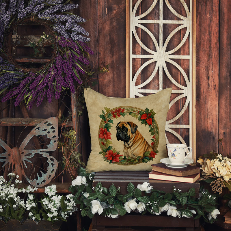 Coussin Christmas, 14 po x 14 po, Carré