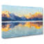 Sunlight over Lake McDonald - Wrapped Canvas-56639120