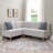 Ehrhart Tufted Back Upholstered Corner Bench