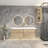 70.4'' Double Bathroom Vanity with Plastic Top-232566091