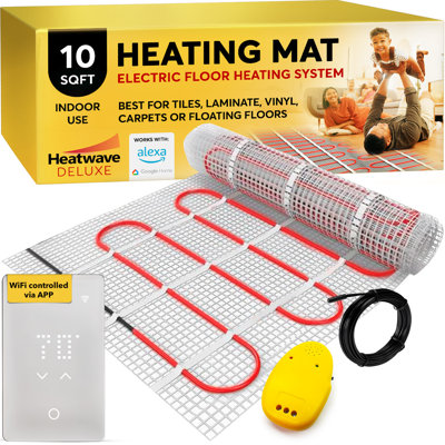 Système de chauffage par le sol de luxe Heatwave (120 volts)