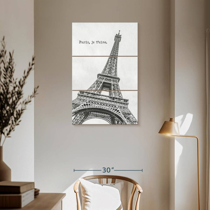 Masam Paris Je TvÂ¢Aime, 57" H x 36" W