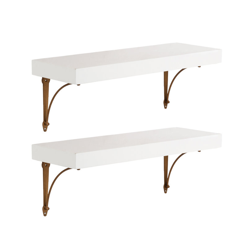 Hatley Ornate Two-Piece Wall Shelf Set