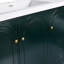 Lavabo de salle de bain autoportant en résine 48 po et 3 portes d'armoire à fermeture en douceur (emballage KD)-117193710-117193713