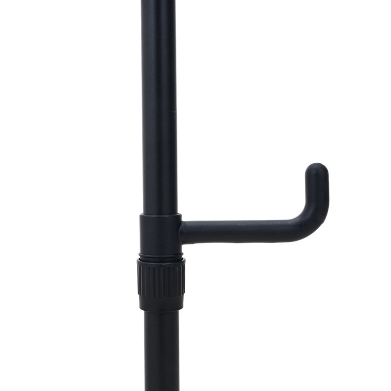30cm Adjustable Clothing Rack, Black