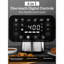 Four à friteuse à air numérique Kitchen Elite, cuiseur compact, 5,28 pte, acier inoxydable