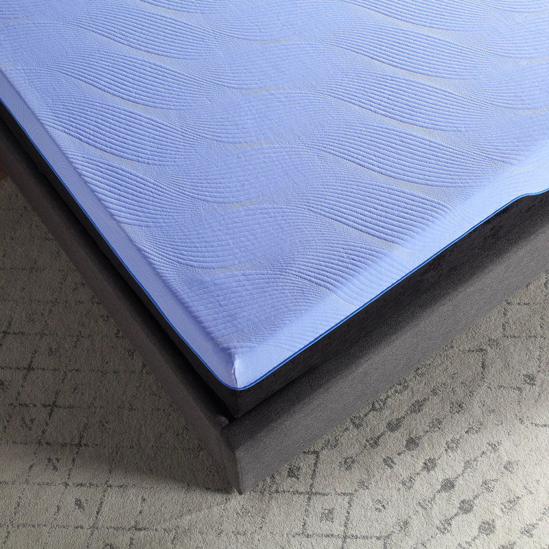 Refresh 12 Inch Flex Head Memory Foam Hybrid Mattress And Adjustable Base Bundle, Queen