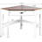 Space-Saving Corner Desk With Drawer And Storage Shelves, Compact Triangle Computer Desk For Home Office Or Bedroom