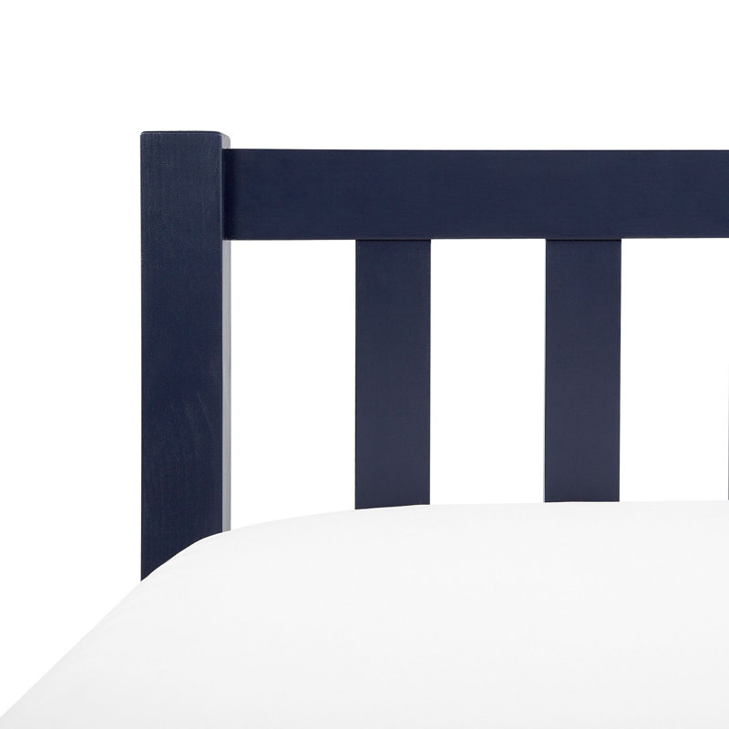 Persephone Solid Wood Bed, Navy Blue, Super King (6')