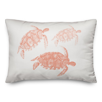  Coussin Watercolor Sea Turtles