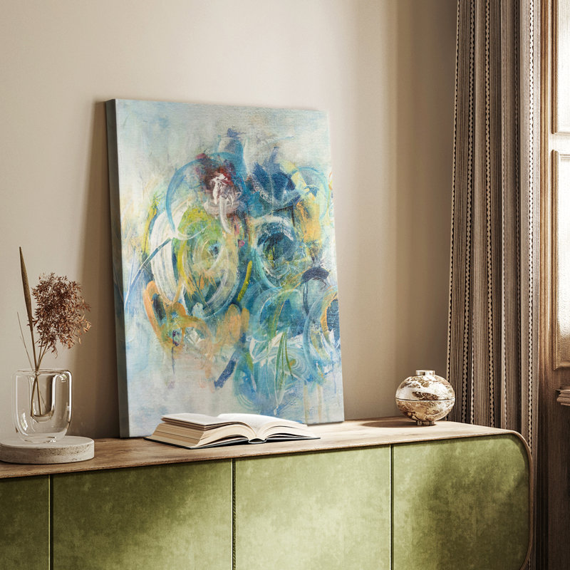 Silent Energy II -Custom Wrapped Gallery Cavas, 27" H x 18" W