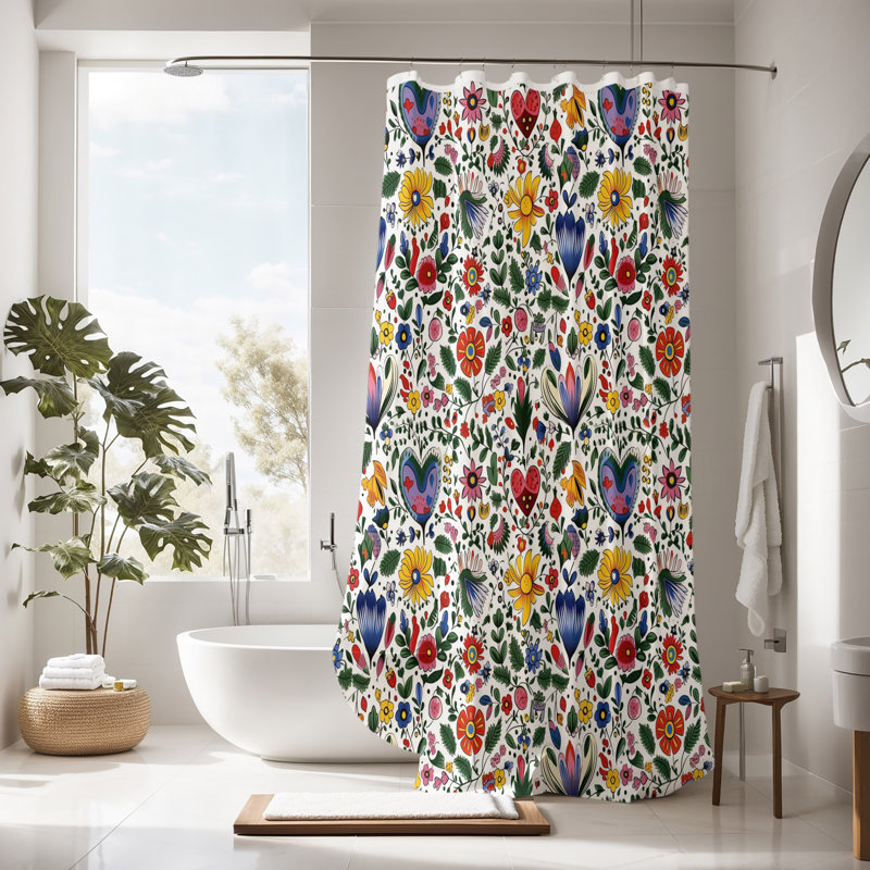 Shower Curtain, 93" H x 70" W