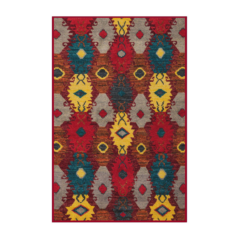 Tapis abstrait moderne 5240, Rectangle 7 pi x 9 pi