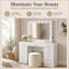Meuble-lavabo de style Hollywood