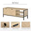 Aleysa Unfinished TV Stand for TVs up to 50"