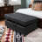 Faux Leather Ottoman-70231554
