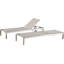 Ensemble de chaises longues Caggiano