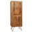 Chetram 1 Drawer Rattan SLim Bookshelf