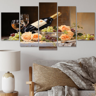 Célébration du vin blanc I 5 pièces
