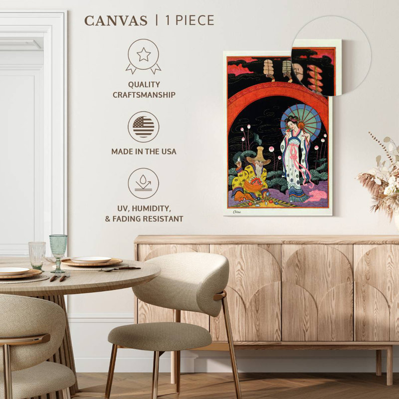 China 1912, 24" H x 16" W