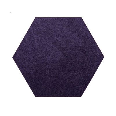Modern Plush Pet and Kids Friendly Solid Color Purple Area Rugs, Stain & Fade Resistance, Perfect for Living Room, Dining Room, Bedroom, Playroom and Kidsroom, Event, Wedding, Lucien Rug