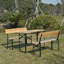 Rectangular 7 - Piece 6- Person 150cm L Table Set