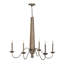 Souper au lustre - Bronze Héritage - l 28 po x H 26,5 po