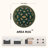 Animal & Insect Floral Round Rugs – Machine Washable with Non-Slip Backing Area Rug for Living Room, Dining Room, Bedroom-1263337036-1263020328