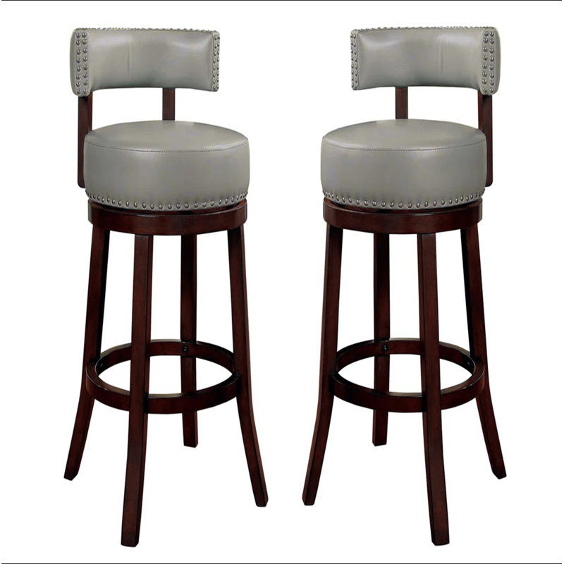 Ensemble de 2 tabourets de bar Sherly