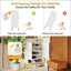 Rangement pour chaussures 40 po à 2 portes en métal à 7 niveaux, tablettes réglables, armoire de rangement moderne pour entrée étroite