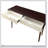 Vintage-Inspired Espresso And White 2-Drawer Sofa Table With Tapered Legs And Easy-Clean Surface For Stylish Storage