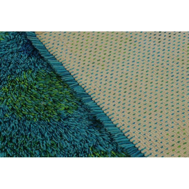 Scandinavian One-of-a-Kind 4'5x6'4 Hand Knotted Area Rug