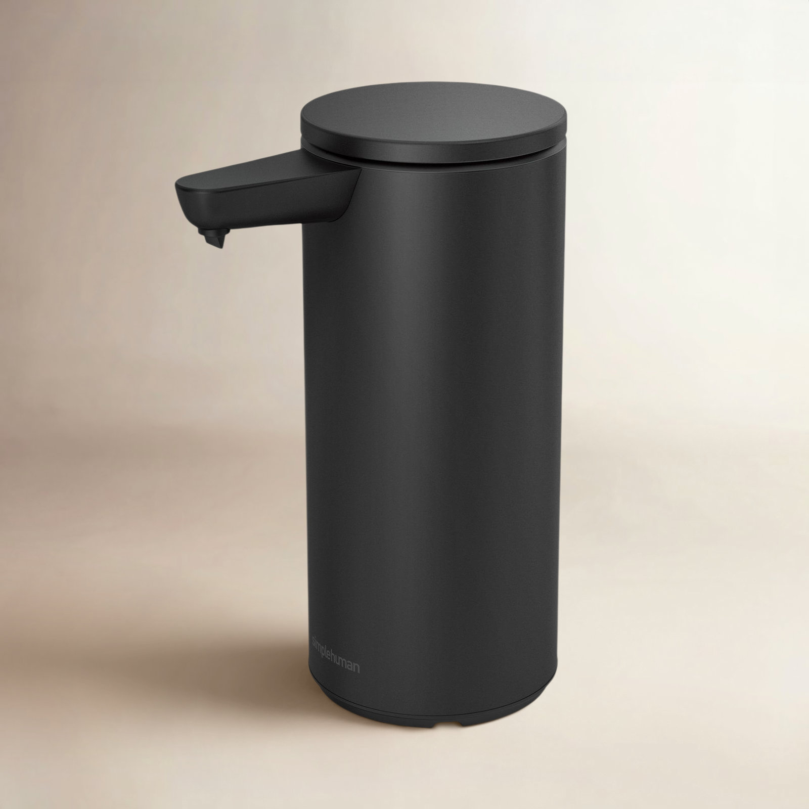 Rechargeable Sensor Soap Dispenser, Matte Black