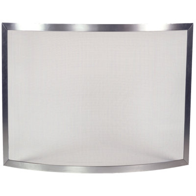 Daiton 1 Panel Steel Fireplace Screen
