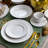 Credle Piece Porcelain China Dinnerware Set - Service for 4