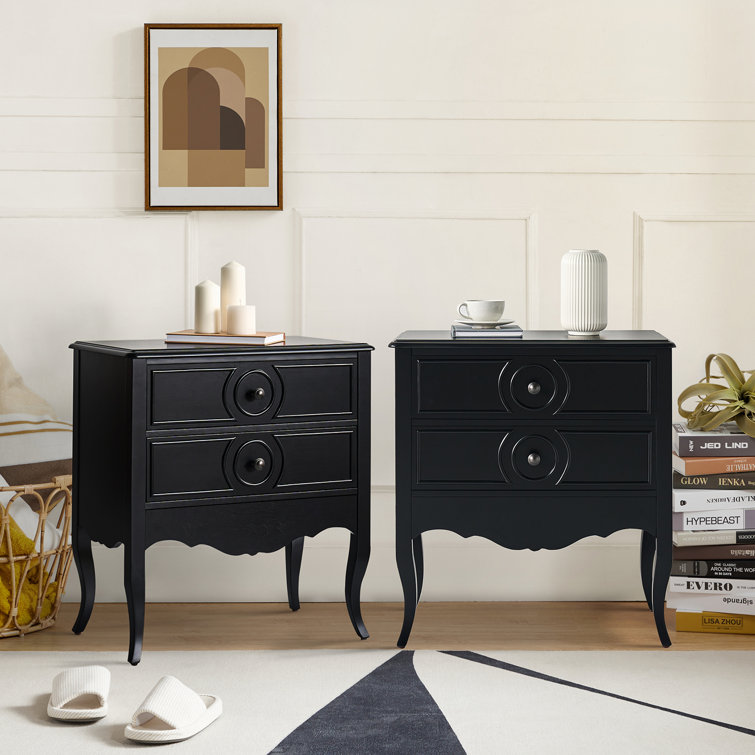 Arbin 3 - Drawer Nightstand with Charging Station and Hidden Drawer