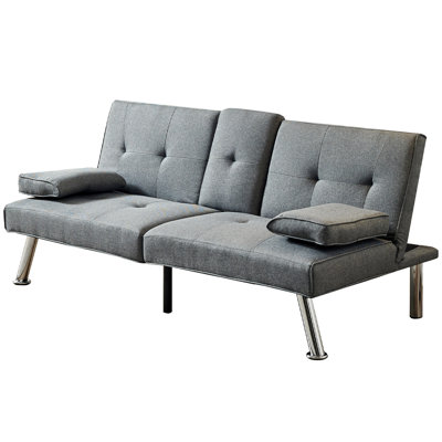 Arendje 33'' Upholstered Convertible Sofa