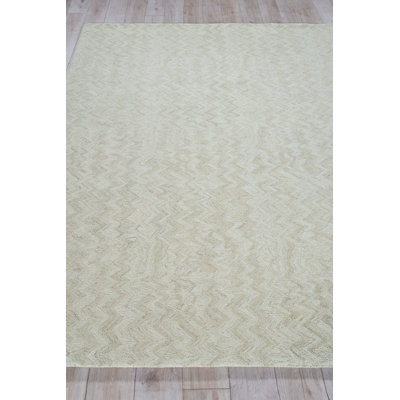 Exquisite Rugs Veneta Handmade Hand-Tufted New Zealand Wool On Canvas Beige Area Rug