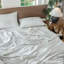 Ensemble de housse de couette 100% coton lavé MooMee Gingham-115836943-121465077